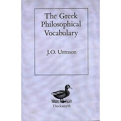 预订 Greek Philosophical Vocabulary