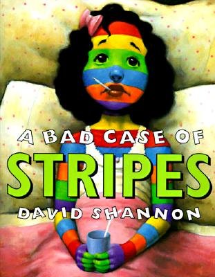 A Bad Case of Stripes糟糕，身上长条纹了！ 英文原版 进口故事书