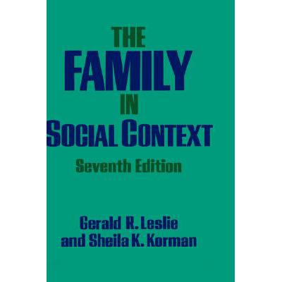 预订 The Family in Social Context