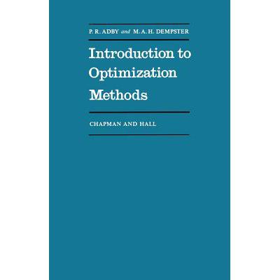 预订 Introduction to Optimization Methods