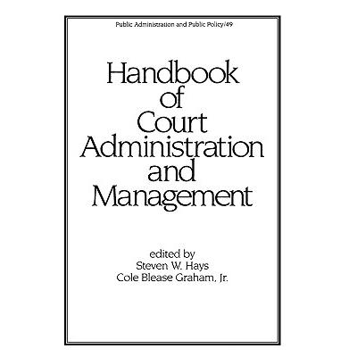 预订 Handbook of Court Administration and Management