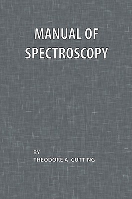 【预订】manual of spectroscopy