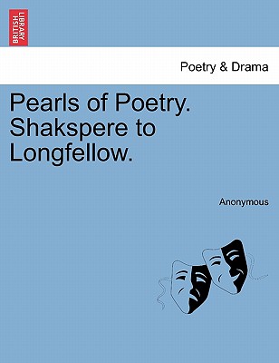 Pearls of Poetry. Shakspere t