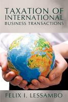 Taxation of International Busine