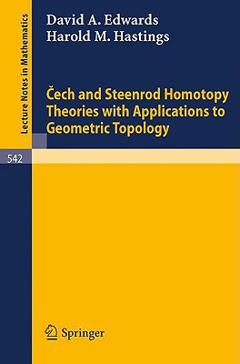 【预订】cech and steenrod homotopy theories with