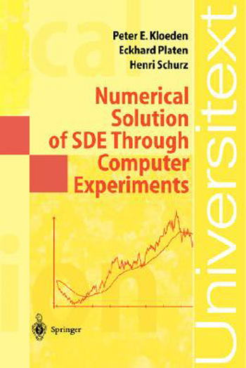 预订 Numerical Solution of Sde Through Computer E...