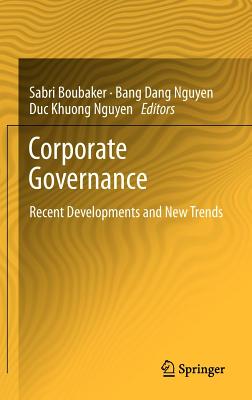 预订 corporate governance : recent developments and new trends