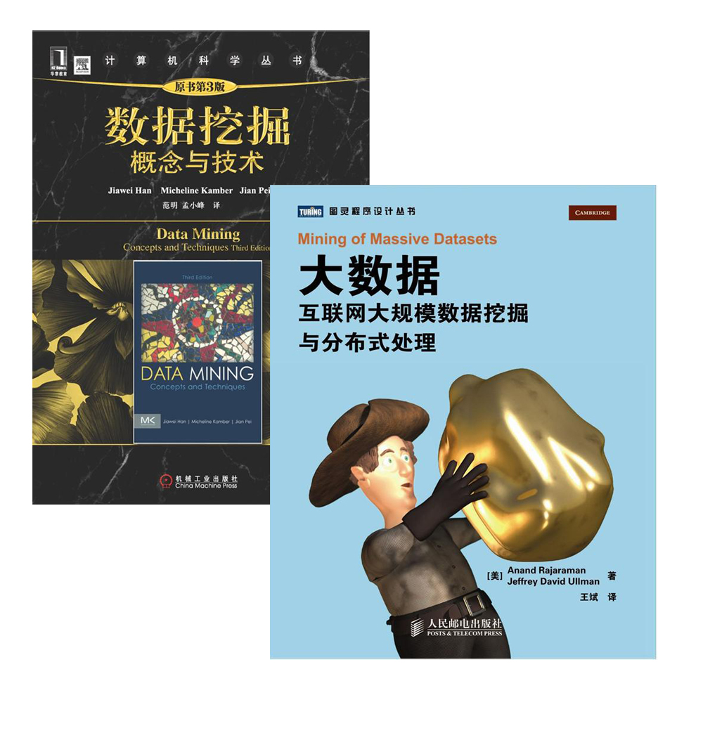 大数据：互联网大规模数据挖掘与分布式处理：大数据+数据挖掘（京东套装共2册）