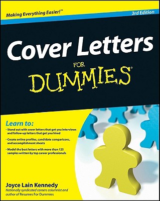 Cover Letters For Dummies, 3R