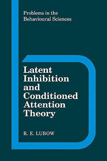 预订 Latent Inhibition and Conditioned Attention ...