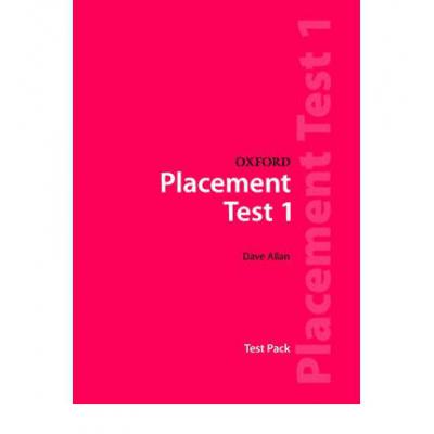 预订 Oxford Placement Tests: Test pack 1