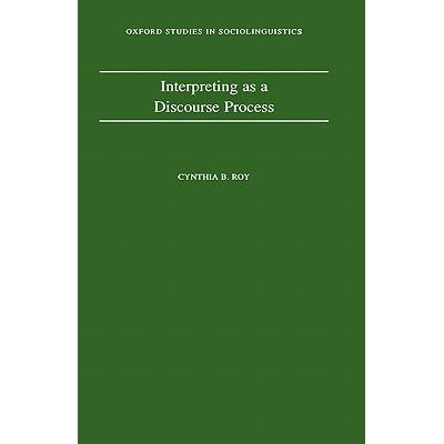 预订 Interpreting as a Discourse Process