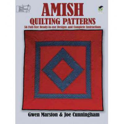 预订 Amish Quilting Patterns: 56 Full-Size Ready-...