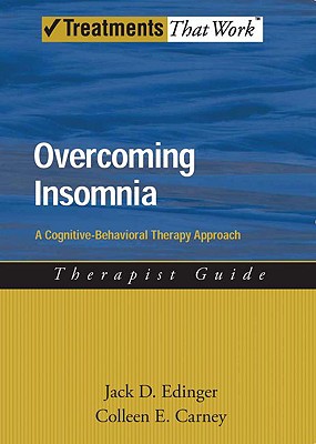 Overcoming Insomnia Therapist Guide: A