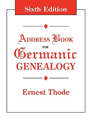 【预订】address book for germanic genealogy.