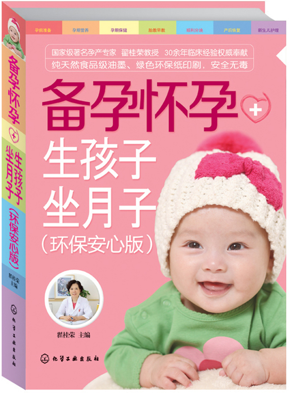 正版 备孕怀孕+生孩子坐月子（环保安心版） 育儿系列丛书 保安心版