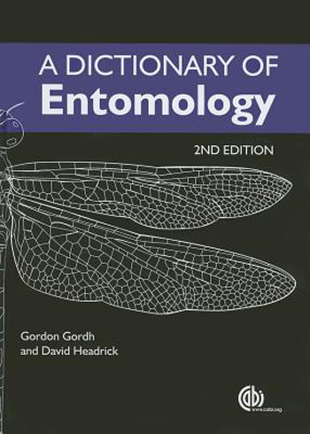 预订 A Dictionary of Entomology