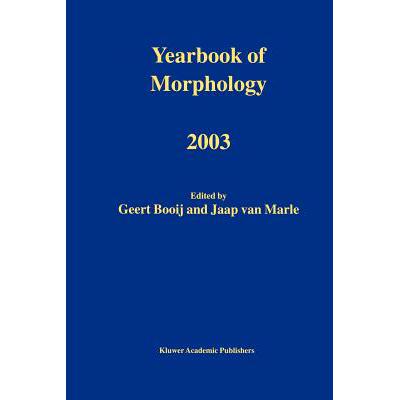预订 Yearbook of Morphology 2003