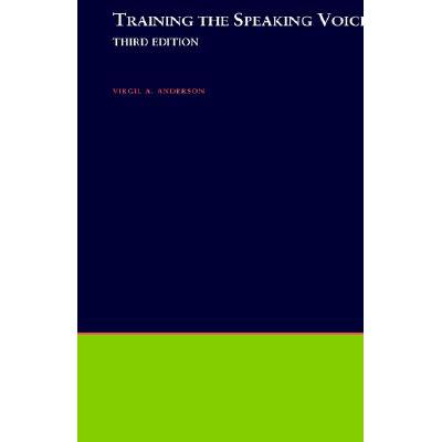 预订 Training the Speaking Voice