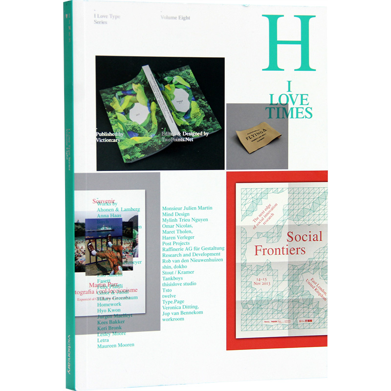英文原版 i love type-times "我爱字体"系列08:时代 平面设计 字体