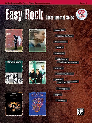 Easy Rock Instrumental Solos: Cello