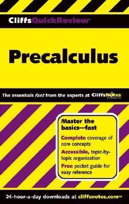 【预订】cliffsquickreview precalculus