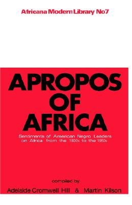 【预订】apropos of africa