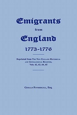 Emigrants from England 1773-1776