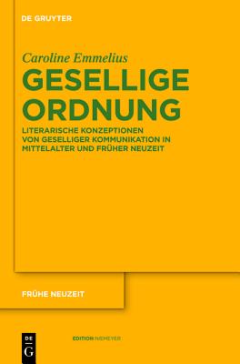 【预订】gesellige ordnung: literarisch
