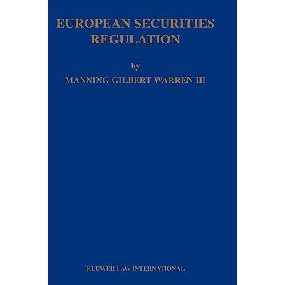 预订 European Securities Regulation