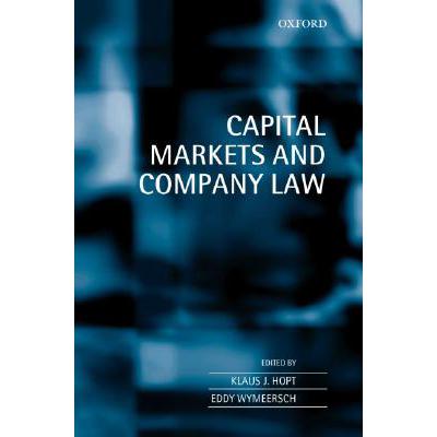 预订 Company Law and Financial Markets