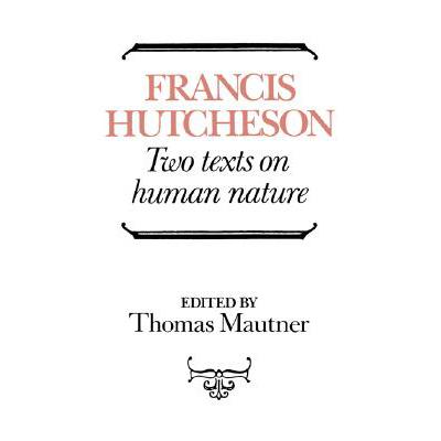 预订 Hutcheson: Two Texts on Human Nature