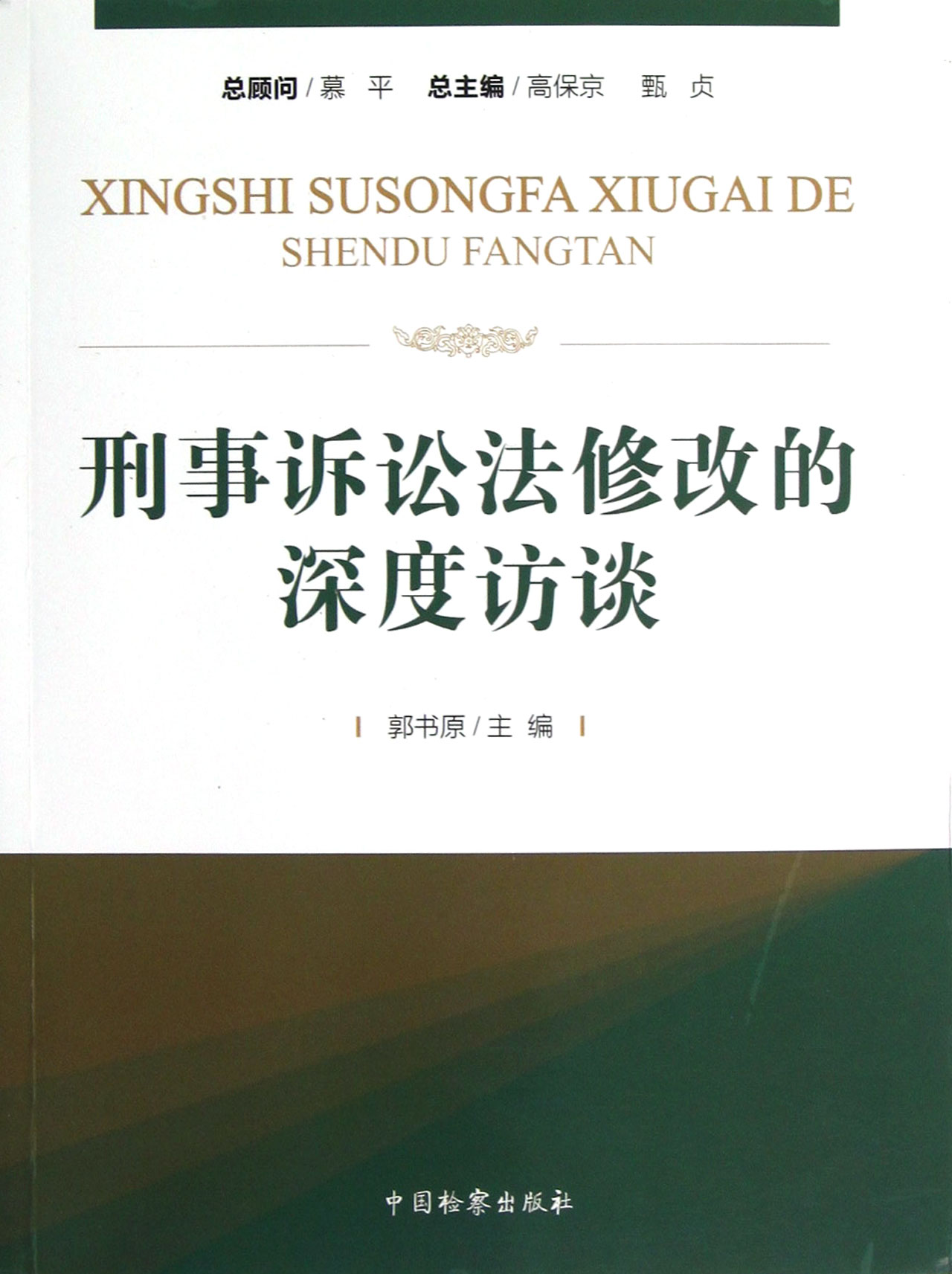 刑事诉讼法修改的深度访谈