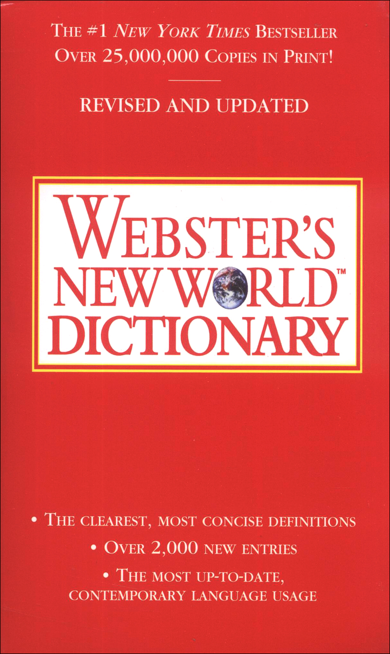 Webster's New World Dictionary 韦氏新世界词典 英文原版