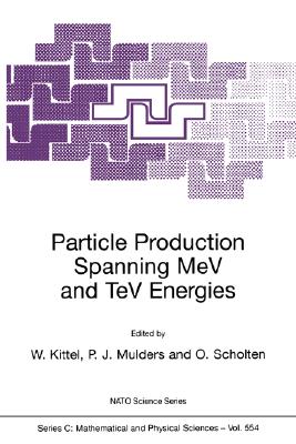 【预订】particle production spanning mev and tev