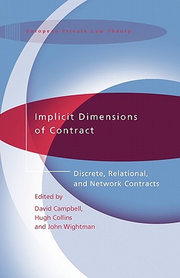 【预订】implicit dimensions of contract