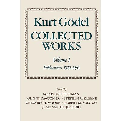 预订 Kurt Goedel: Collected Works: Volume I: Publ...