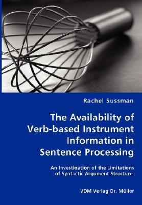 【预订】the availability of verb-based
