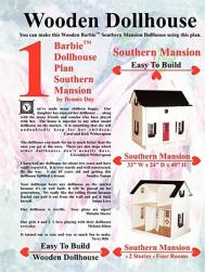 Barbie Dollhouse Plan Souther