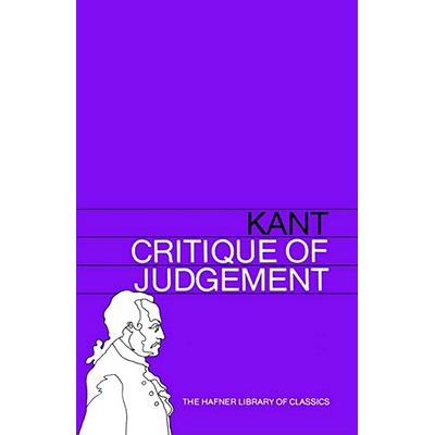 预订 Critique of Judgement