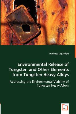 【预订】environmental release of tungsten and