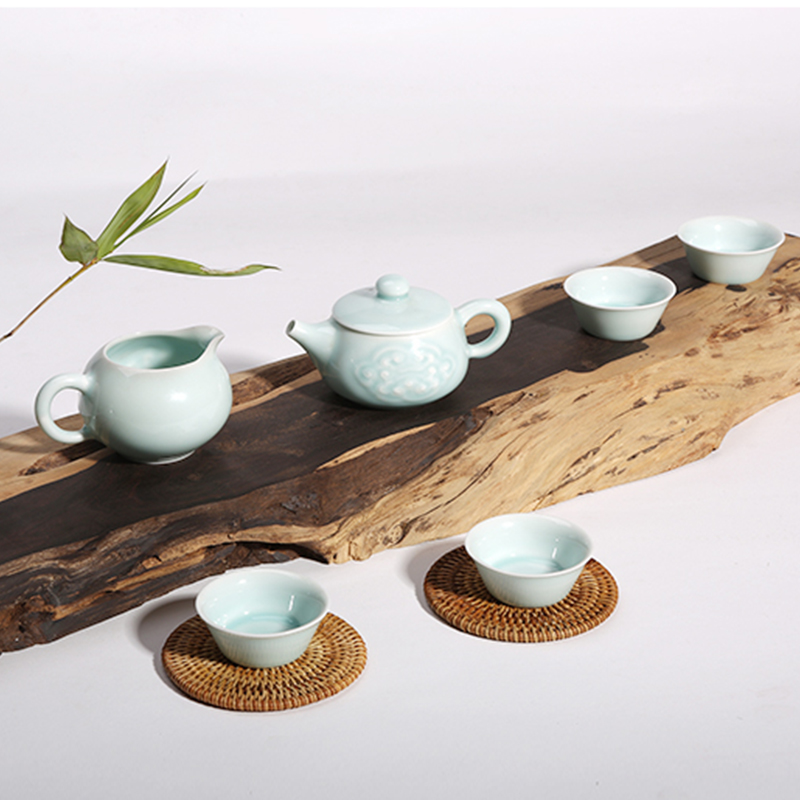 汉唐(hantang) 陶瓷茶具功夫茶具套装景德镇陶瓷茶壶茶海茶杯瓷器组合