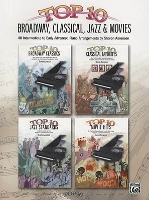 【预订】top 10 broadway, classical, jazz &