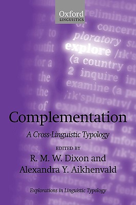 【预订】complementation: a cross-linguistic