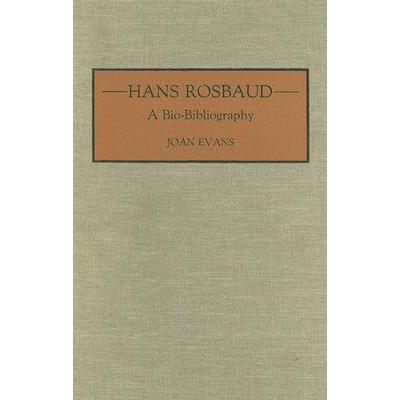 预订 Hans Rosbaud: A Bio-Bibliography