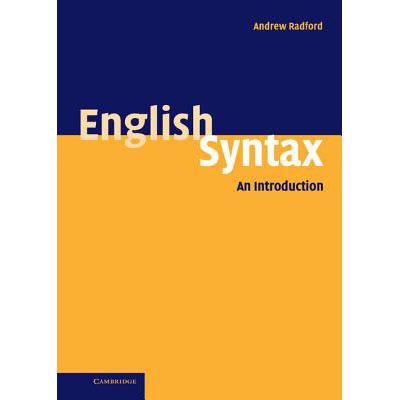 预订 English Syntax: An Introduction