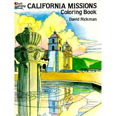 预订 California Missions Coloring Book