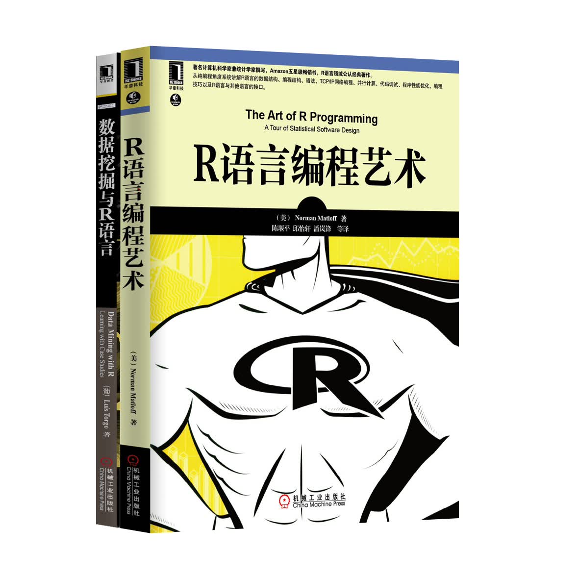 R语言与数据挖掘套装（京东套装共2册）