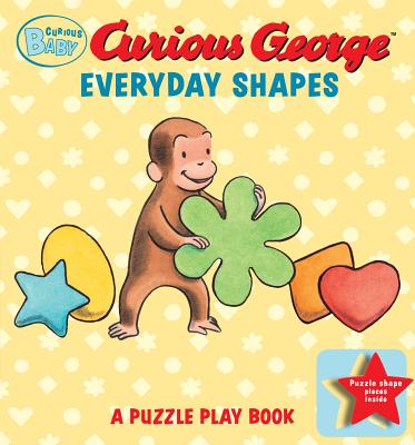 Curious Baby Everyday Shapes Puzzle Book: A Puzzle Play Book [Board book]