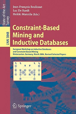 【预订】constraint-based mining and inductive